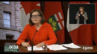 Ontario health officials provide COVID-19 update – May 20, 2020