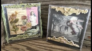 Carmen's Curious Tutorial: CD Case Shadow Box Frame