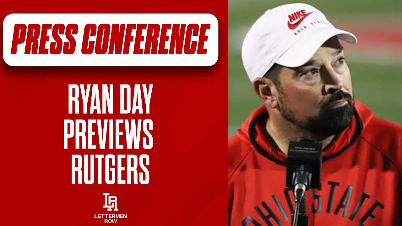 Ryan Day, Buckeyes Press Conference To Preview Rutgers Road Trip | Ohio ...