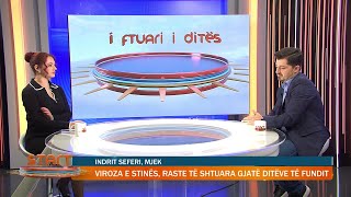 Viroza e stinës, raste të shtuara gjatë ditëve të fundit/ Indrit Seferi në START