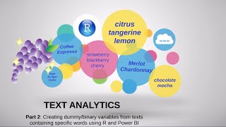 How to create binary/dummy variables from text using R grepl #R #grepl #textanalytics #dummyvariable