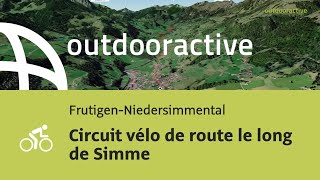 parcours vélo de route autour de Frutigen-Niedersimmental: Circuit vélo de route le long de Simme