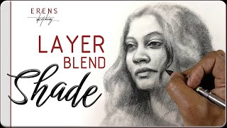 Charcoal Portrait Techniques: Layering, Shading, and Blending