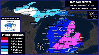 Final Update: Michigan’s First Winter Storm Of The Season