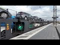 trainspotting am bahnhof ansbach mit vielen vectrons am 28.11.2024