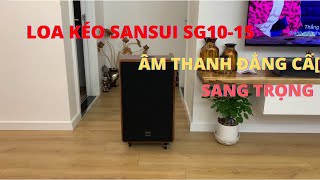 Giao loa kéo Sansui SG10-15 cho chị Bích Ngọc ở Hà Nội