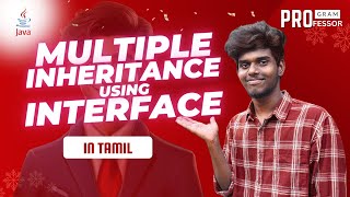 #46 Multiple inheritance Using Interface in Java in Tamil