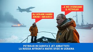 📉 Petrolio in caduta e jet abbattuti: la Russia affronta nuove sfide in Ucraina