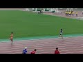 2019愛媛選手権　1500m決勝