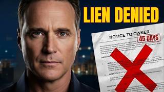 Florida Construction Lien: The $50K Mistake Contractors Make