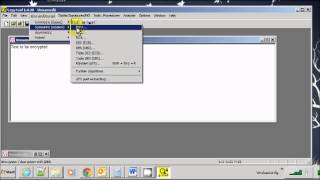 AES Encryption and Decryption demonstration using CrypTool