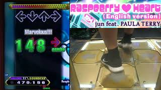 Raspberry♥Heart (English version) - CHALLENGE (11) - AAA#143 (SDG) on Dance Dance Revolution A3 (AC)