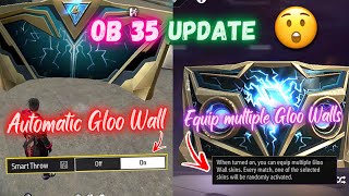 NEW AUTO GLOO WALL 😱 TOP 2 GLOO WALL CHANGES 😯 OB 35 UPDATE 💥🔥