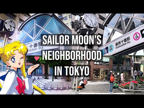 Real-Life Locations of Sailor Moon in Azabu-Juban, Tokyo! JAPAN LIVE STREAMS 2024