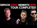 Depeche Mode Memento Mori Tour Completed!