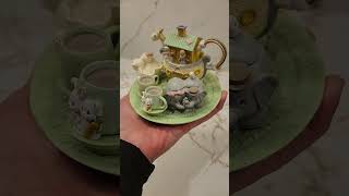 Beautiful Mini Tea set#beautiful #mini #tea#youtubeshorts #shorts