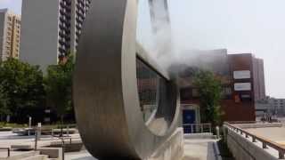 Outside the Millenium Library Park