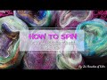 HOW TO SPIN - PART 1: Core Spinning with mini ART Batts #artyarn #artisan #handspunyarn #handmade