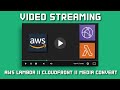 AWS Video Streaming with Lambda & Media Convert
