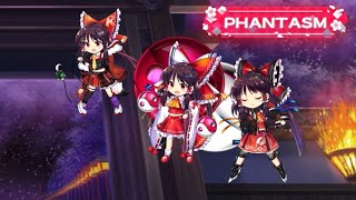 霊夢で12月2日の擂台Phantasm3人攻略[東方LostWord]