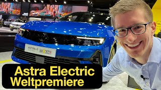 🔋 2023 Opel Astra Electric Weltpremiere: Erstkontakt mit dem neuen Elektroauto [4K] - Autophorie