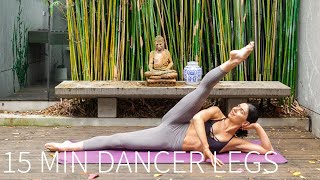DANCER LEGS WORKOUT || Toned Legs and Glutes (No Equipment)