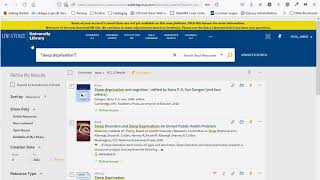 Search@UW Basics