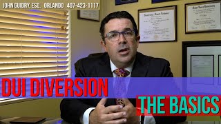 DUI Diversion, The Basics