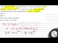 the sum of the coefficients in the expansion of \( \left(\alpha x^{2}-2 x+1\right)^{35} \) is eq...