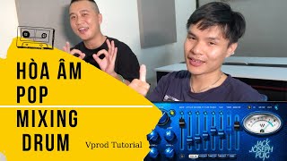 Music Producer Pop Ballad  -  Mixing Drum With JJP Drums - Vlog Producer # 18