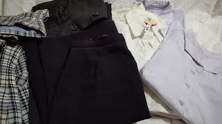 ネタバレ注意 制服セット某企業　制服まとめてBOXセット 中身公開