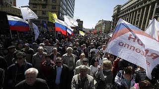 Proteste a Mosca contro Putin, 8 arresti
