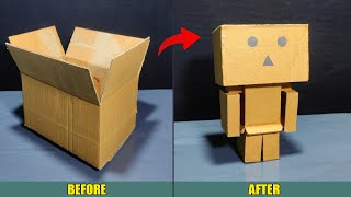 Cardboard Robot Showpiece