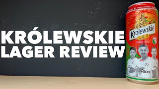 Królewskie Jasne Pełne Beer Review By Królewskie Lager | Polish Lager Review