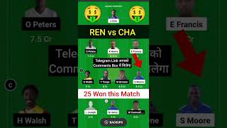REN vs CHA Dream 11 Prediction || REN vs CHA Dream 11 Team || REN vs CHA Dream 11 || REN vs CHA ||