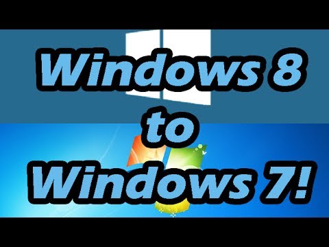 How to downgrade from Windows 8/8.1 to Windows 7 How to downgrade from Windows 8/8.1 to Windows 7