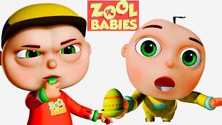 Zool Babies Playing Egg and Spoon | Zool Babies Series | Cartoon Animation For Kids