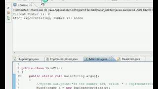 Java Interface exponentiation[2] (pt 37)