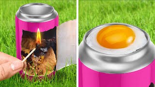 Easy Recipes to Cook Outdoors || Useful Camping Hacks You Should Know