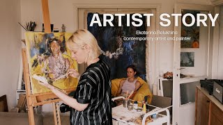 Artist story | Ekaterina Belukhina contemporary artist and painter