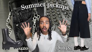 MASSIVE summer pickups | Chrome Hearts , Balenciaga \u0026 JORTS