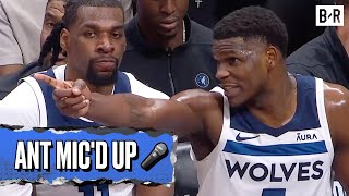 Anthony Edwards Mic'd Up for Game 1 vs. Nuggets | 2024 NBA Playoffs