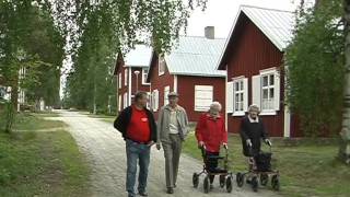 Norrfjärden och Öjeby Kyrkstad. Kyrkstugelivet i Kyrkstaden i Norrbotten.