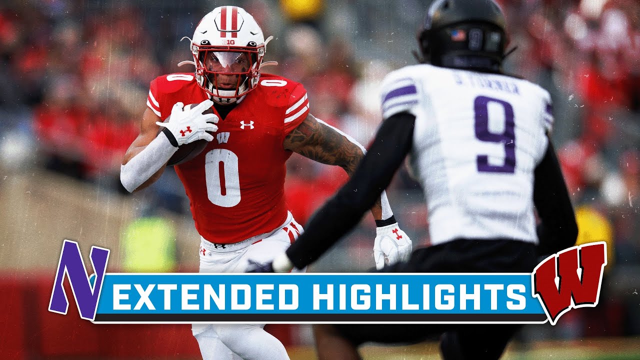 Northwestern At Wisconsin | Extended Highlights | Big Ten Football ...