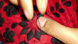 Basic Applique Flower Design for Beginners | Step by Step Applique Work Designs Applique work expert