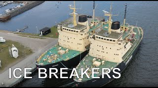 Abandoned ice breakers - DaneWithADrone