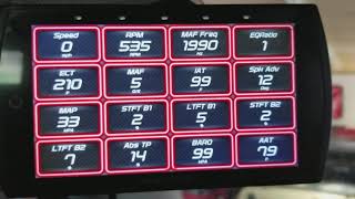 DIABLO SPORT TRINITY T2 EX gauge screen review! CHECK IT OUT!