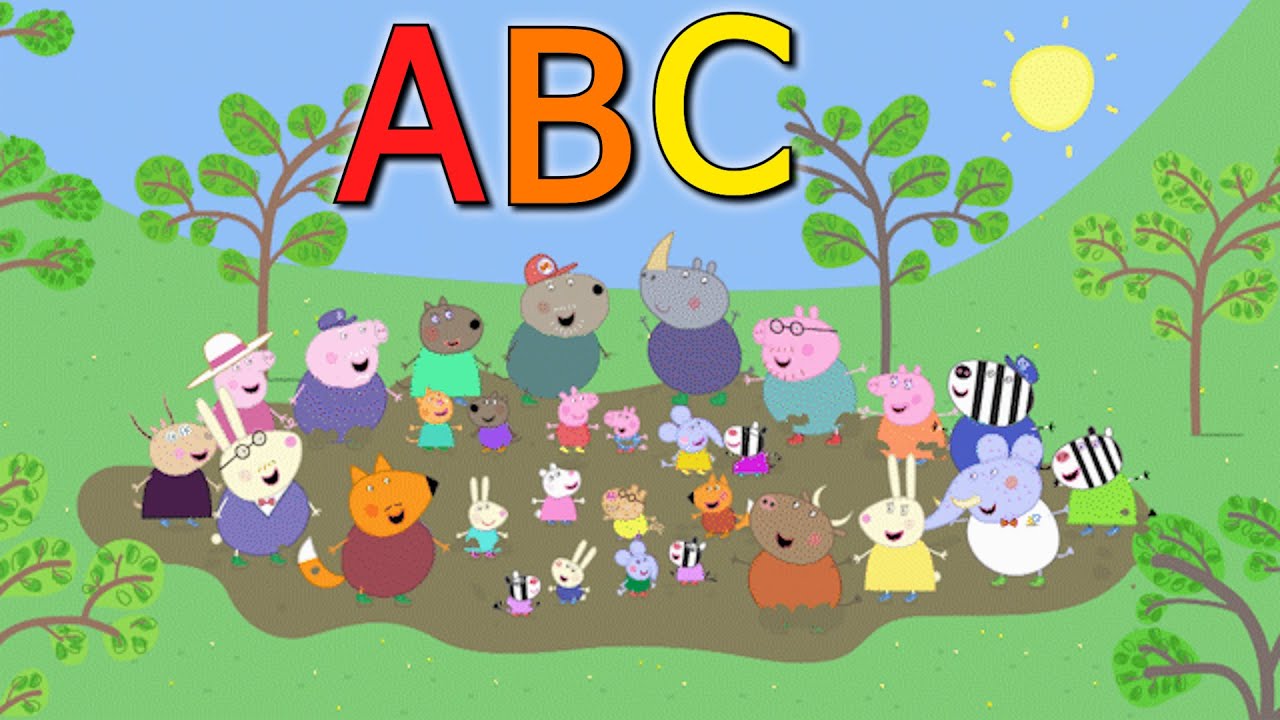 Abc Song Peppa Pig Youtube