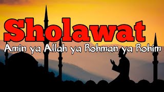 Amin ya Allah ya Rohman ya Rohim