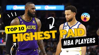 Top 10 Highest paid NBA players in 2023 | NBA Stars Earn in 2023| The 2023 NBA Salary Rankings | NBA